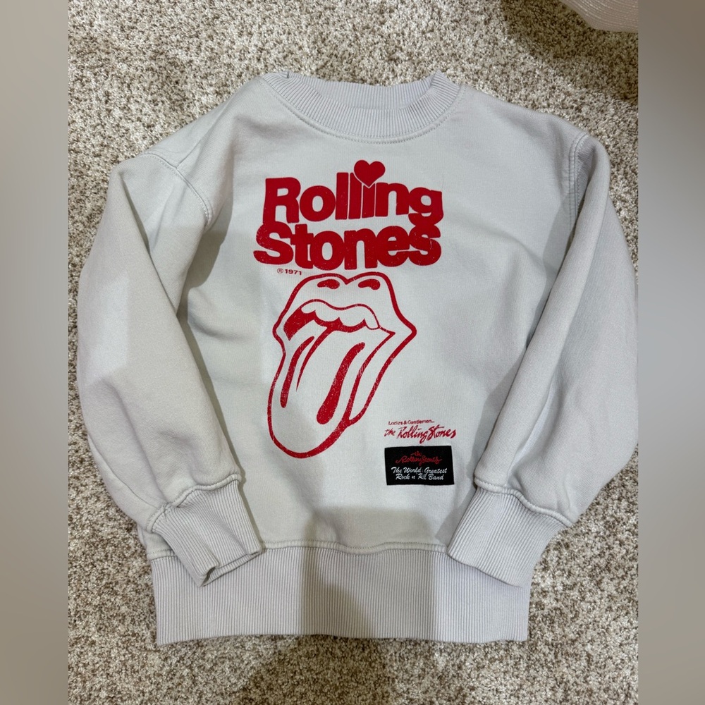 Zara Rolling Stones Sweatshirt